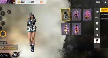 Conta Free Fire Gemada