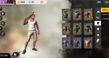 Conta Free Fire Gemada