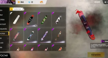 Conta Free Fire Gemada