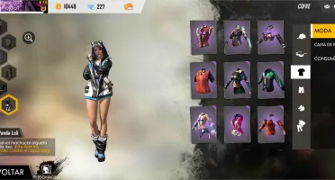 Conta Free Fire Gemada