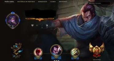 Conta lol gold 4 60 skins