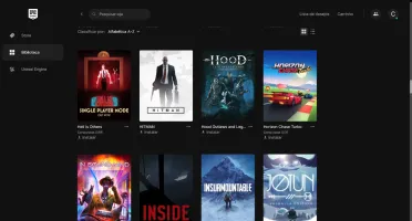 Conta EPIC GAMES com mais de 130 jogos!