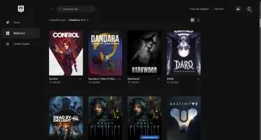 Conta EPIC GAMES com mais de 130 jogos!