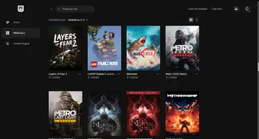 Conta EPIC GAMES com mais de 130 jogos!
