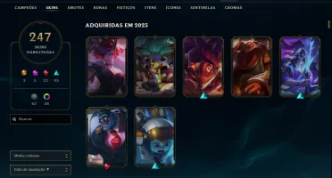 Conta league of legends Vinculada com valorant !!!