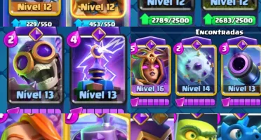 Conta Clash Royale Nível 59 - Arena 25 - 10.261 Troféus 🔥🔥