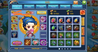 vendo conta ddtank mobile/ bomb me