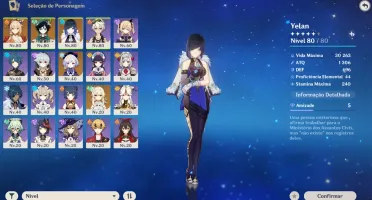Yoimiya - Yelan - Aqua Simulacra- Ar 49