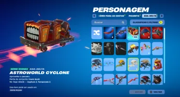 Conta rara de fortnite com travis scott, glow, stw fundador