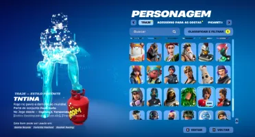 Conta rara de fortnite com travis scott, glow, stw fundador