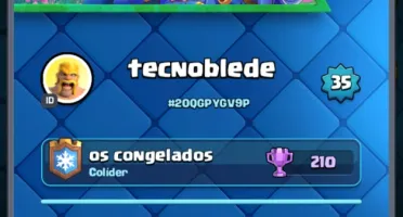 Vendo conta dw Clash Royale