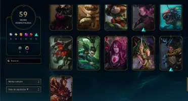 Conta De Lol Rara 2011 | 20 Skins | Unranked Kayle Juiza