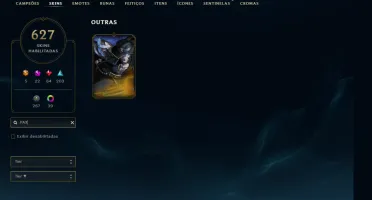 Conta LOL 650+Skins PAX TF