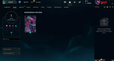 Conta Mestre League of Legends