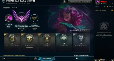 Conta Mestre League of Legends