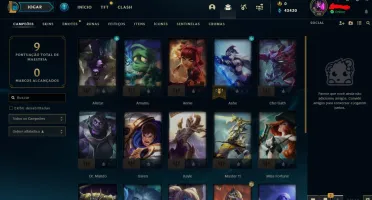 Conta Mestre League of Legends