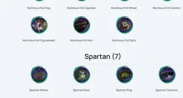 ☑️ Sea Of Thieves Twitch Drops 158 ITEMS (300k Gold) ☑️