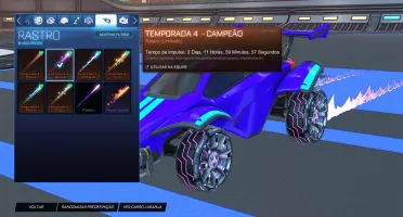 Conta Rocket League Epic e Xbox com Tags de GC