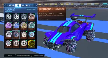 Conta Rocket League Epic e Xbox com Tags de GC