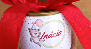 Tubo latas lembrancinhas
