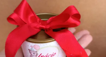 Tubo latas lembrancinhas