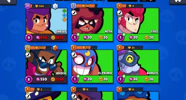 Empresto Conta Brawl stars com 1 lendário