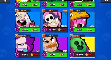 Empresto Conta Brawl stars com 1 lendário