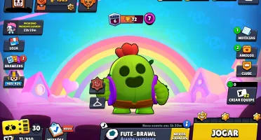 Empresto Conta Brawl stars com 1 lendário