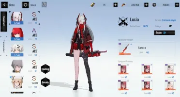 conta punishin: gray raven com alpha + arma dela + QU
