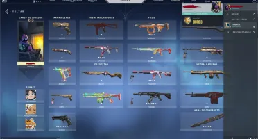 VENDO CONTA DE VALORANT GOLD 3 (com skins)