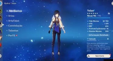 Hutao C1+Yelan+Raiden C1+Zhongli