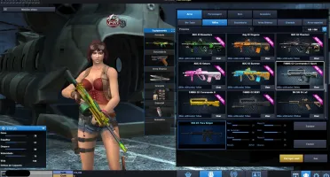 Conta Point Blank com Muitos itens