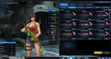 Conta Point Blank com Muitos itens