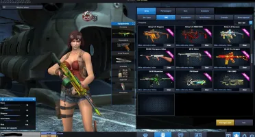 Conta Point Blank com Muitos itens