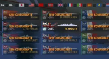 World of Warships Conta lendária com 389 Barcos
