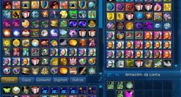 Conta evoluida Mid-Game no LA Omegamon