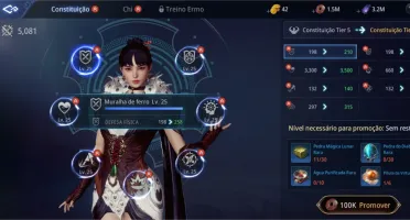 Conta MIR4 - Lvl 52, PD 54867, SV. SA84