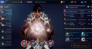 Conta MIR4 - Lvl 52, PD 54867, SV. SA84