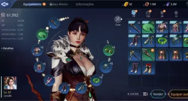 Conta MIR4 - Lvl 52, PD 54867, SV. SA84