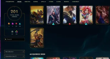 Conta lol Platina 4 level 382 com 50 reais de RP