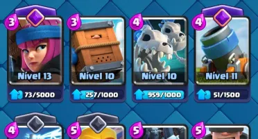 Conta de clash, arena 17