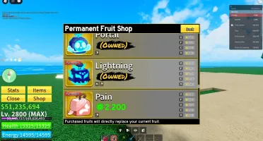 Conta blox fruits boa