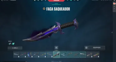 Conta Valorant com Adaga Delíquio + diversas outras skins