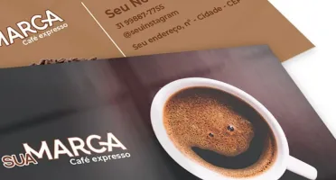 Cartão de Visita Couchê 300g
