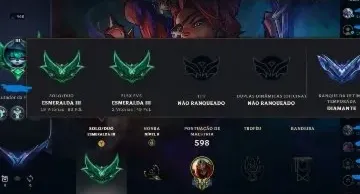 lol account 276 skins, emerald, all charecters 13 years