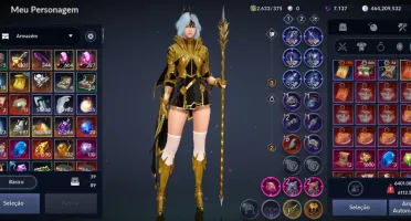 Conta do Black Desert Mobile Arquimaga Lev 70
