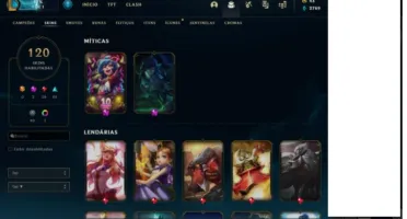 Conta de League of Legends
