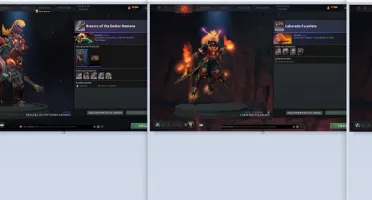 CONTA DOTA 2 COM ARCANA SPECTRE, INVOKER KID, PERSONA DK etc