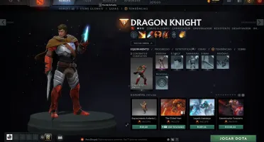CONTA DOTA 2 COM ARCANA SPECTRE, INVOKER KID, PERSONA DK etc