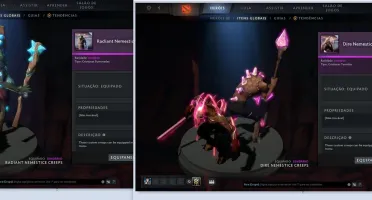 CONTA DOTA 2 COM ARCANA SPECTRE, INVOKER KID, PERSONA DK etc
